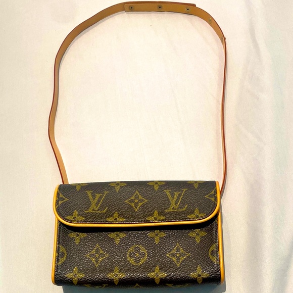 Louis Vuitton Monogram Brown and Yellow belt Bag - Picture 1 of 5